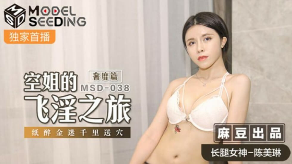 麻豆空姐陈美琳奢靡飞淫之旅：纸醉金迷千里送穴激情诱惑